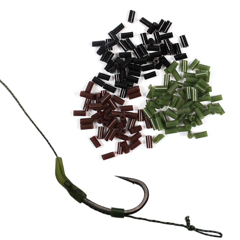 Fishing Equipment Hook - 200pcs/box Fishing Silicon Hair Sleeve Fit