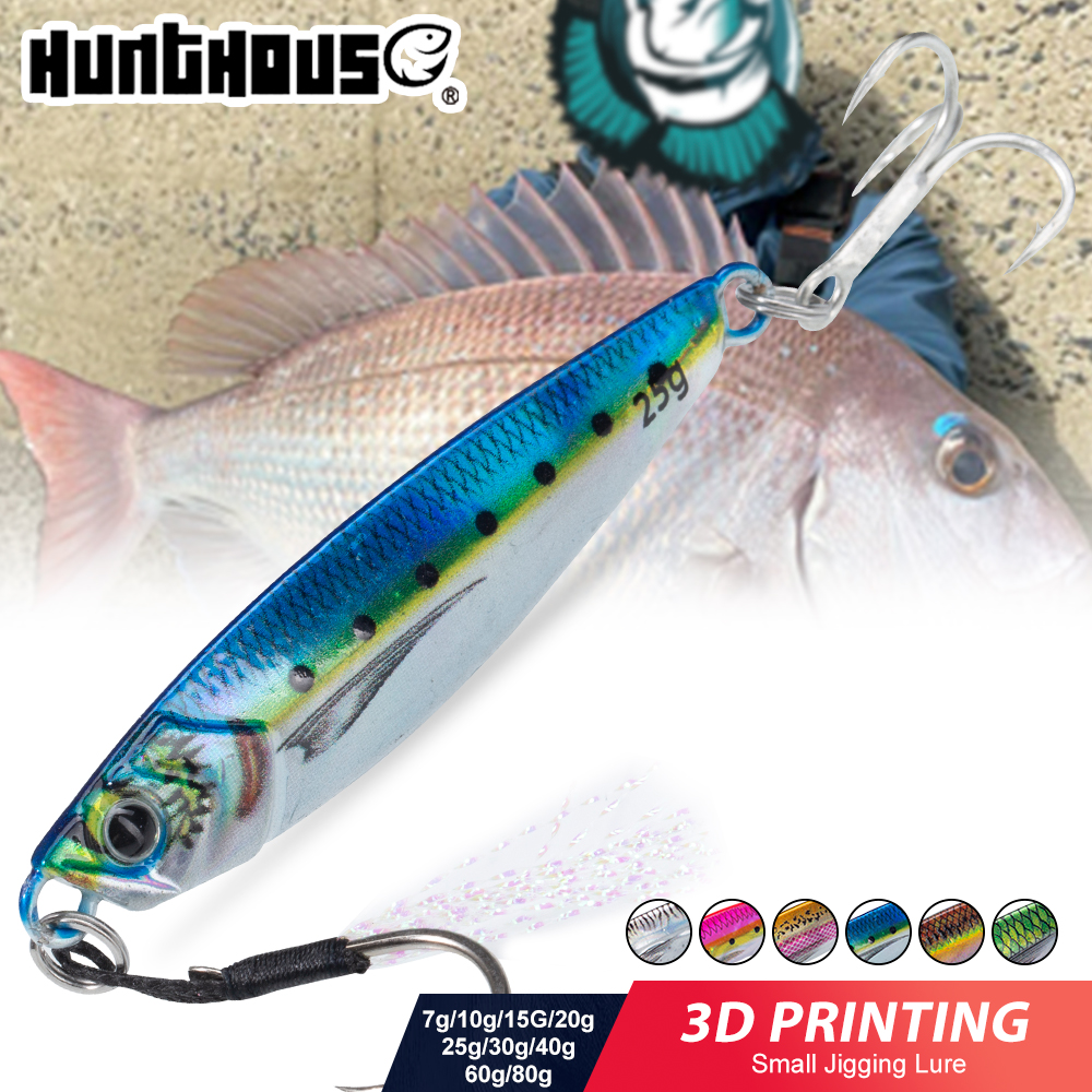Fishing Equipment Deals - Hunthouse Metal Jig Fishing Lure Sinking