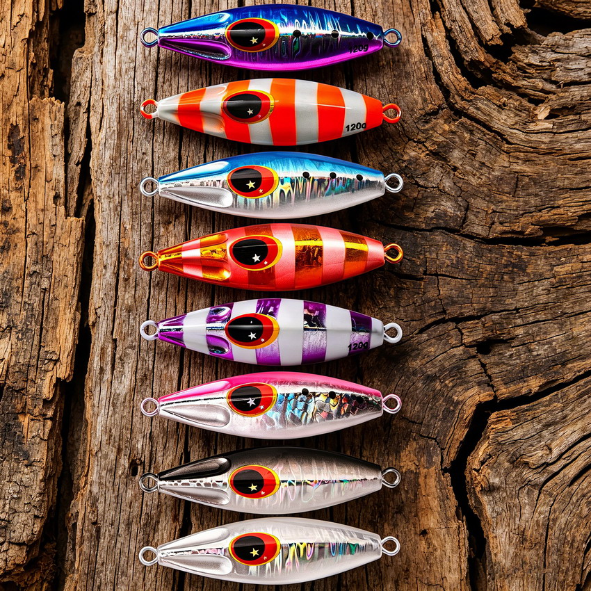 Fishing Equipment Deals - 8pcs/lot Metal Jig Fishing Lure Weights
