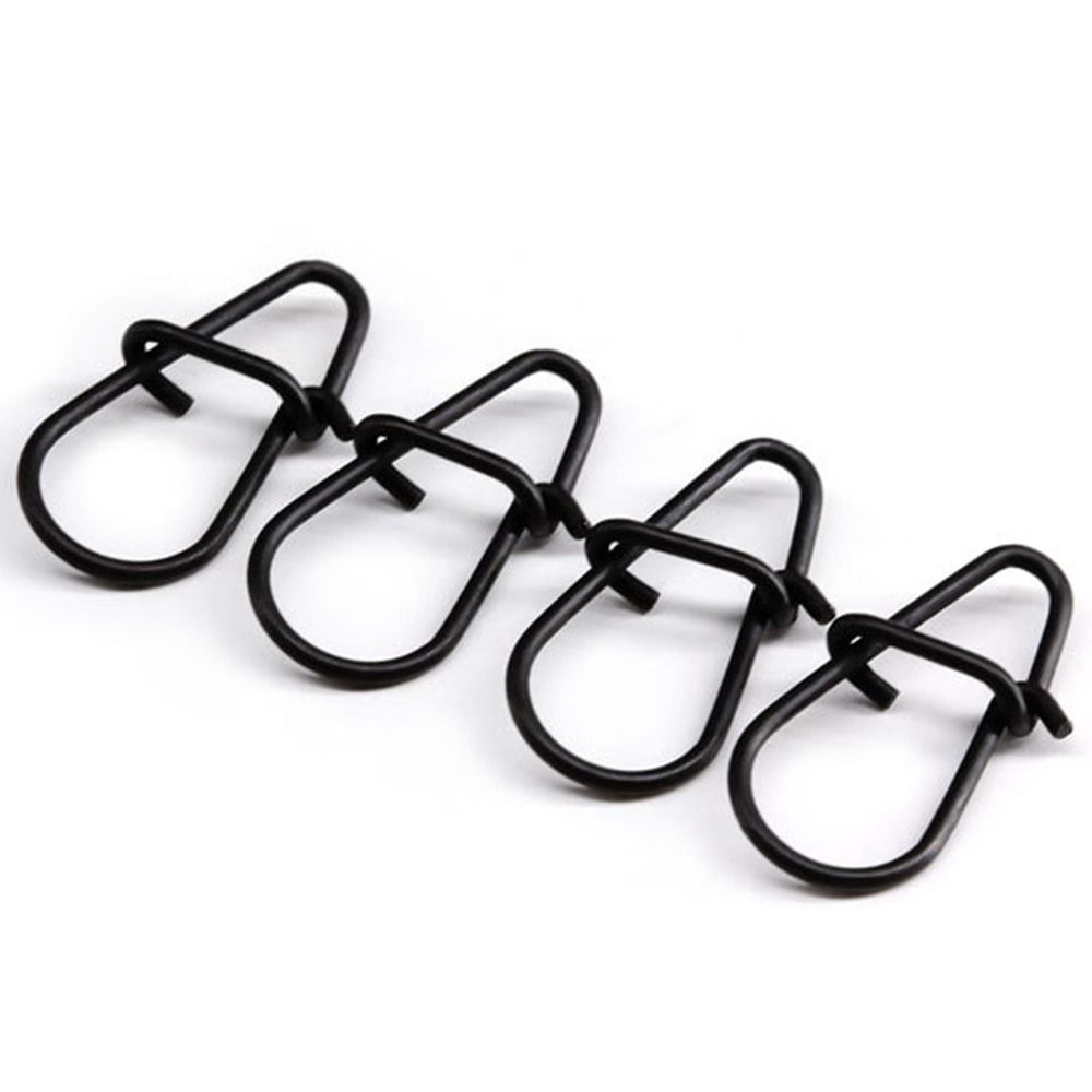 100Pcs/lot Matte black Snap Fi - Fishing Equipment Hook recensione e prezzo