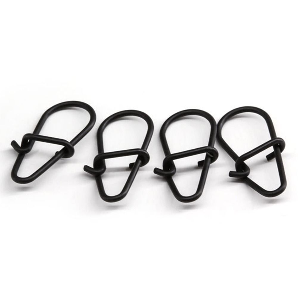 100Pcs/lot Matte black Snap Fi - Fishing Equipment Hook recensione e prezzo