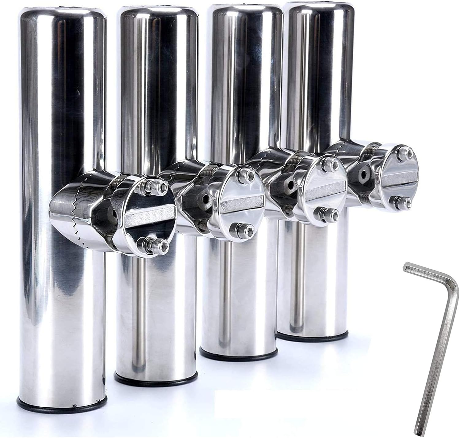 Stainless Clamp Rod Holder Ste - Rod Holder Fishing recensione e prezzo