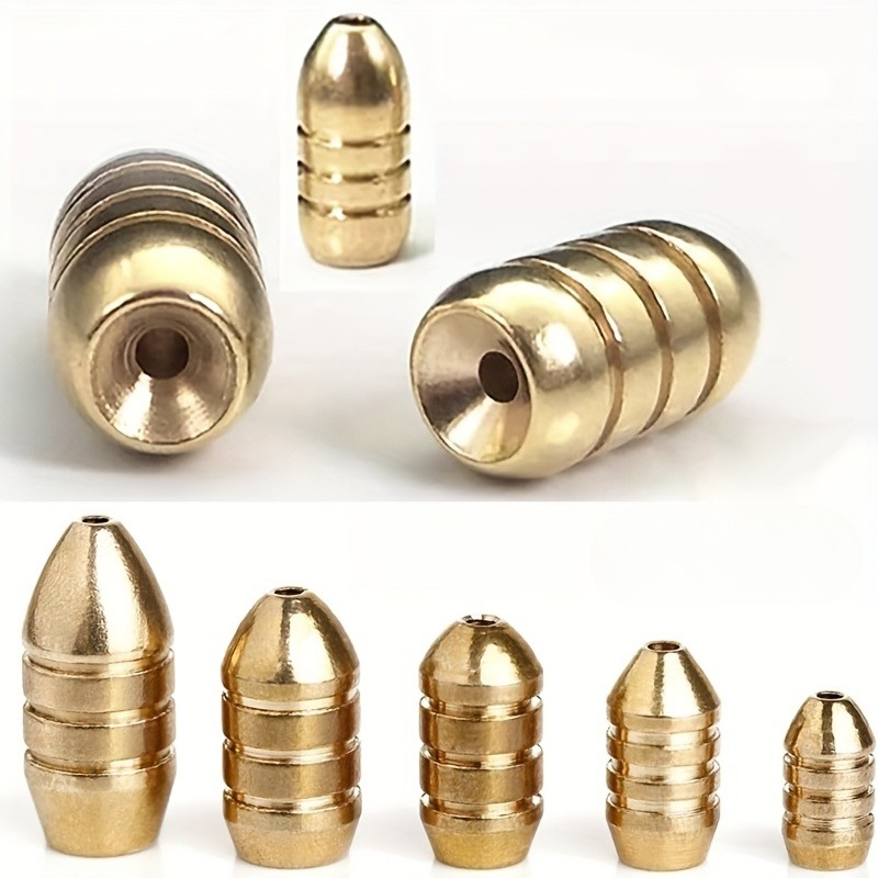 Wholesale 50pcs Golden Copper  - Fishing Equipment Deals recensione e prezzo