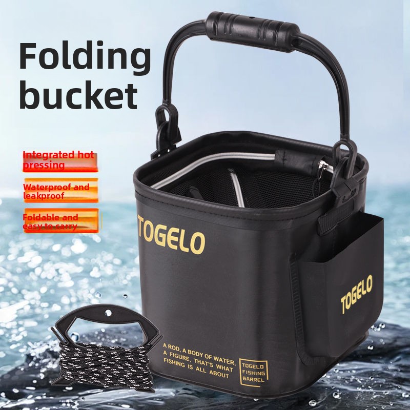 Fish bucket New folding fishin - Fishing Equipment Us recensione e prezzo