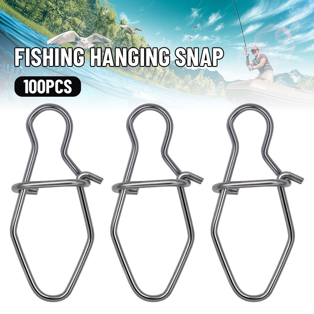 100pcs/lot nice Snap Fishing B - Fishing Equipment Hook recensione e prezzo