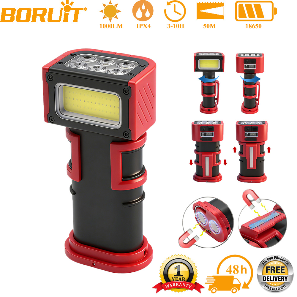 BORUiT COB LED Work Light 1000 - Fishing Hook recensione e prezzo