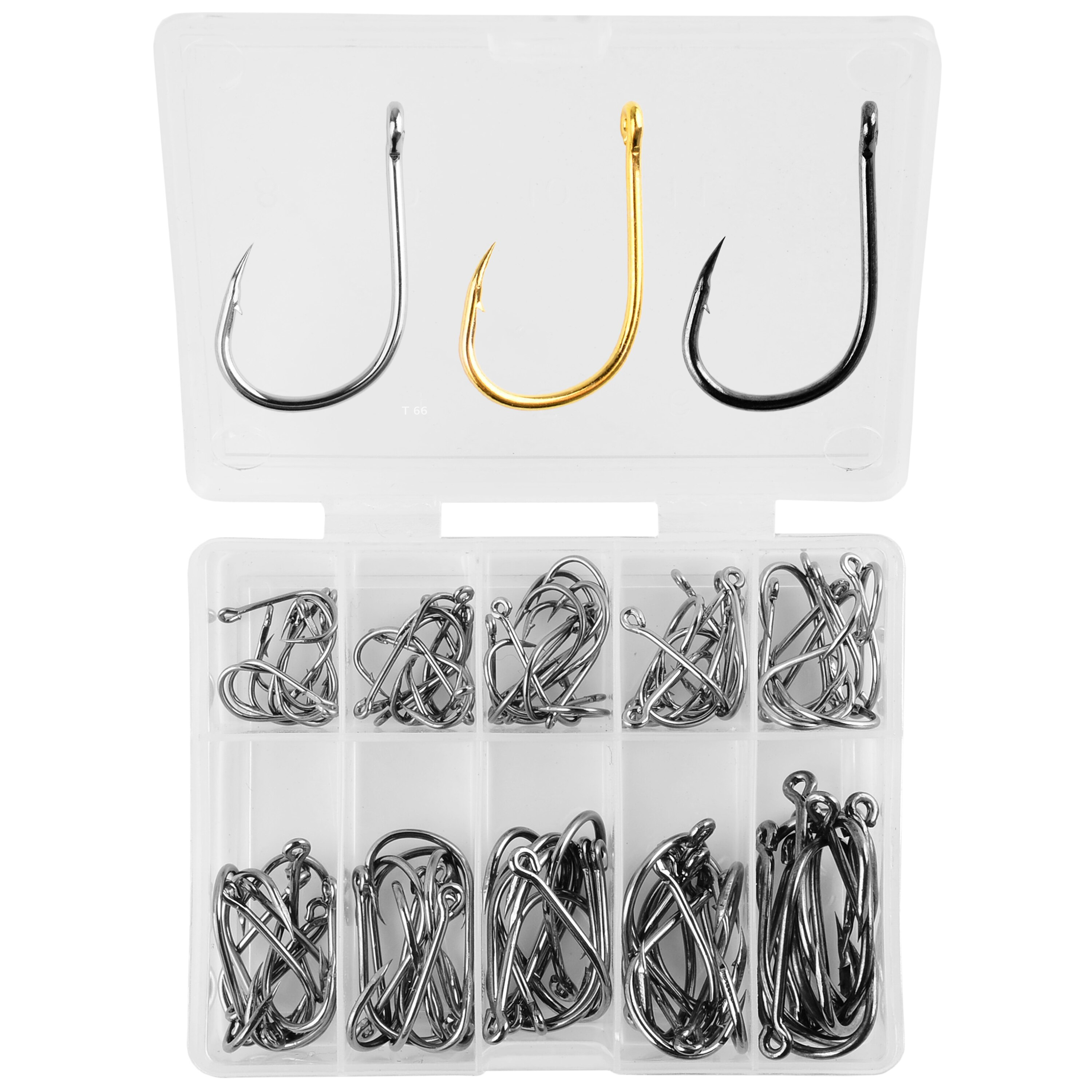 100Pcs Set High Carbon Steel S - Fishing Equipment Jet recensione e prezzo