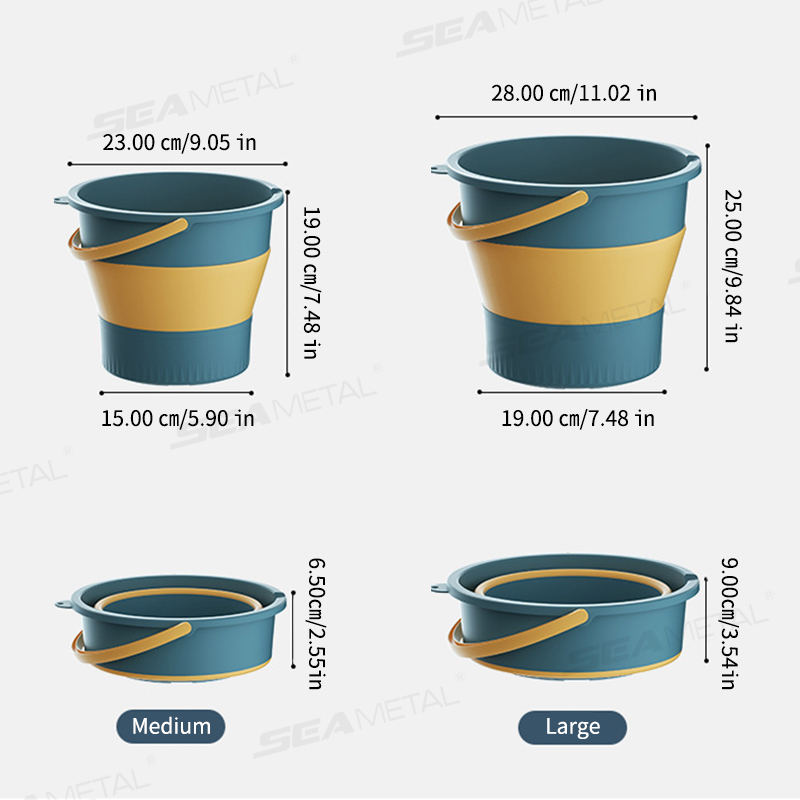 SEAMETAL 5/10L Portable Foldin - Fishing Equipment Stores recensione e prezzo