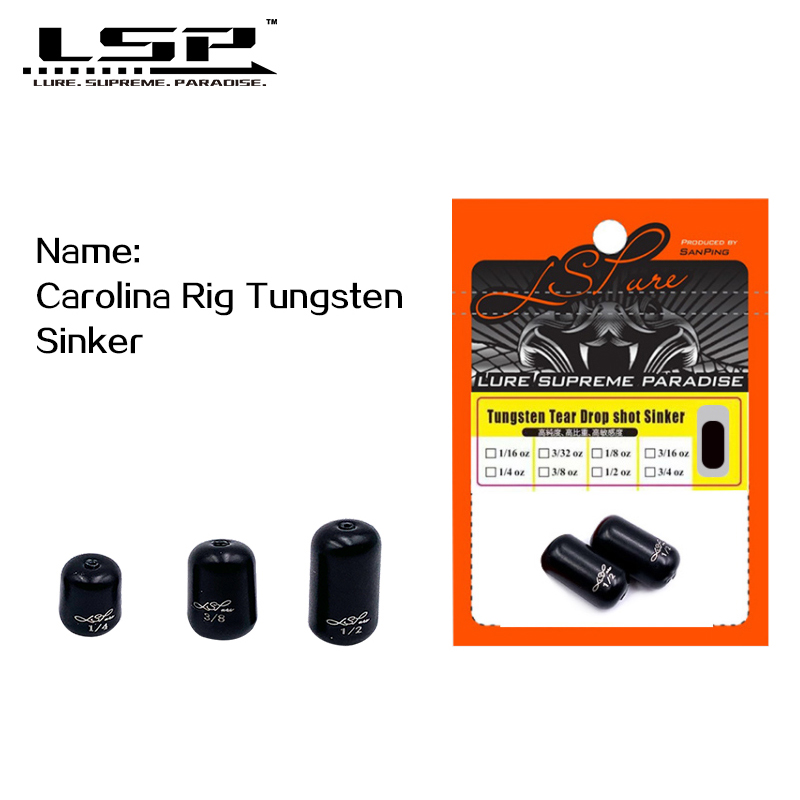 LSP Carolina Rig Sinker 1/8 -  - Fishing Equipment Hook recensione e prezzo