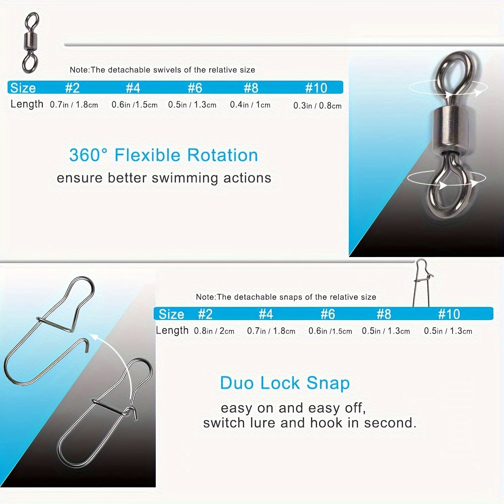 95/210 PCS Set Fishing Connect - Fishing Equipment Hook recensione e prezzo