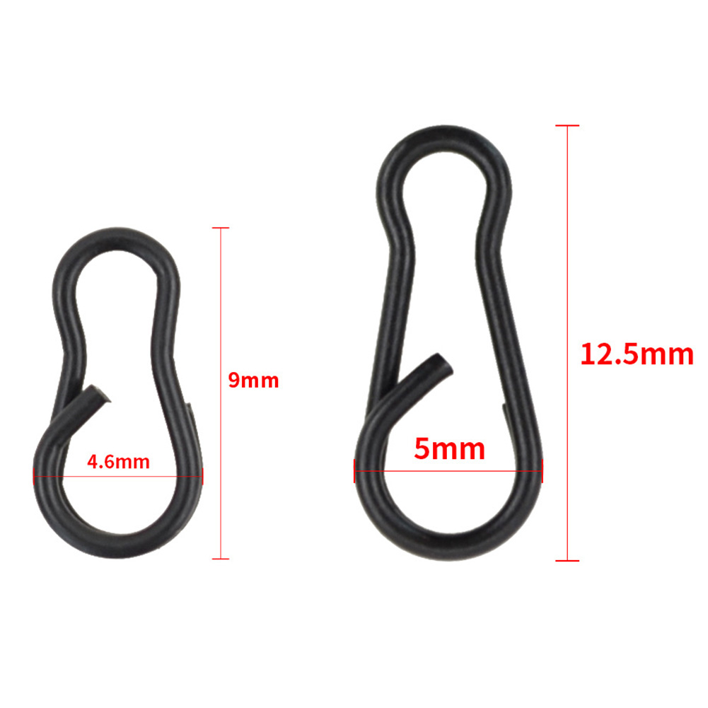 20pcs/lot Fishing Snap Clips S - Fishing Equipment Market recensione e prezzo