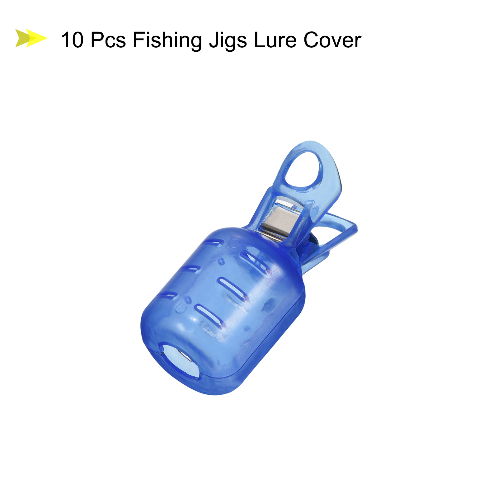 10pcs Small Size Squid Jig Hoo - Fishing Equipment Hook recensione e prezzo