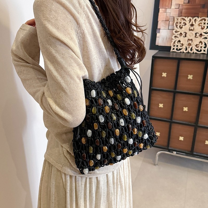 Summer Hollow Out Woven Beaded - Fishing Equipment Market recensione e prezzo
