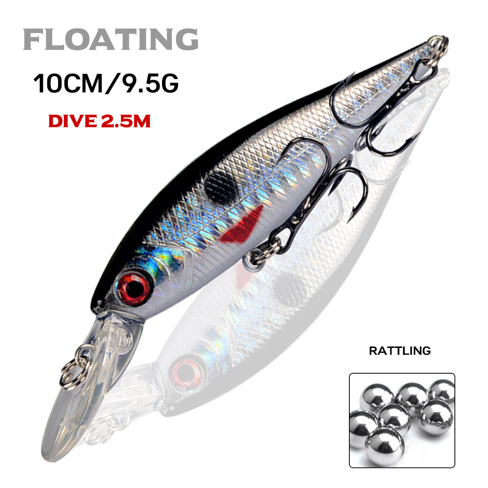 Hot Sale 10cm 9g Hard Minnow F - Fishing Equipment Market recensione e prezzo