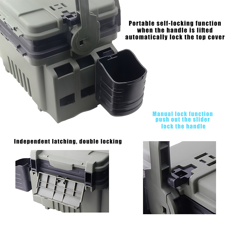 JSFUN Fishing Box Barrel Holde - Fishing Equipment Stores recensione e prezzo