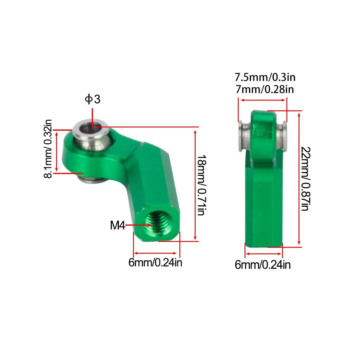 4Pcs M4 Metal Ball Head Holder - Rod Holder Fishing recensione e prezzo