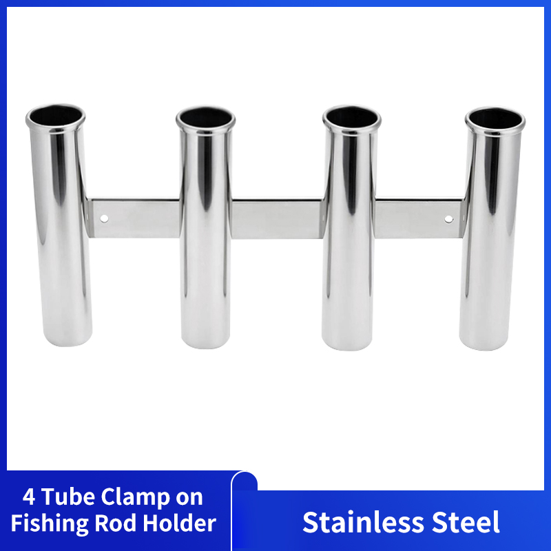 Stainless Steel 4 Tubes Rod ho - Rod Holder Fishing recensione e prezzo