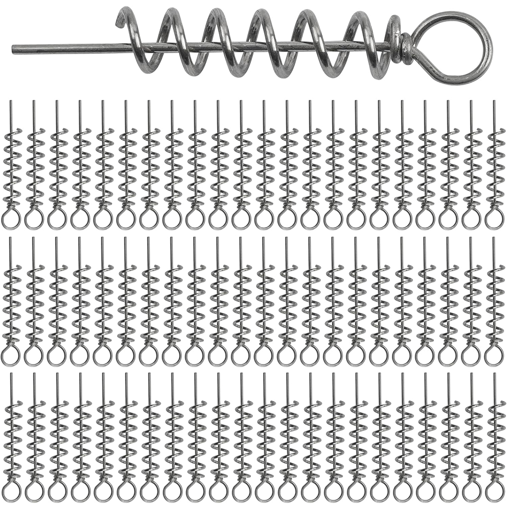 50Pcs Spring Twist Lock Fishin - Fishing Equipment Hook recensione e prezzo