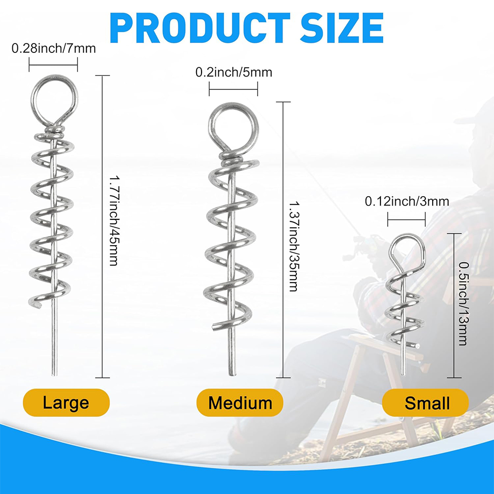 50Pcs Spring Twist Lock Fishin - Fishing Equipment Hook recensione e prezzo