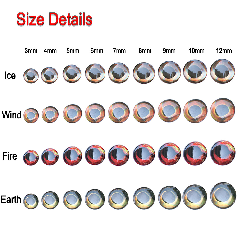 ICERIO 100PCS  Holographic 3D  - Fishing Equipment Deals recensione e prezzo