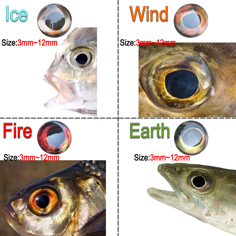 ICERIO 100PCS  Holographic 3D  - Fishing Equipment Deals recensione e prezzo