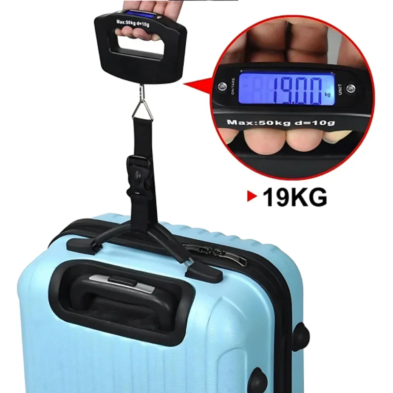 50kg/10g Travel Luggage Scale  - Fishing Hook recensione e prezzo