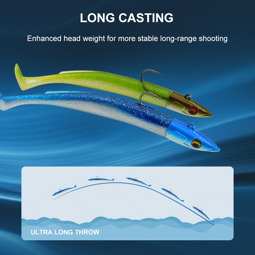 ESFISHING Soft Fishing Lures L - Fishing Equipment Deals recensione e prezzo