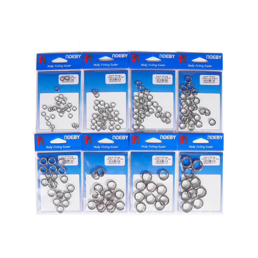 Noeby Stainless Steel Split Ri - Fishing Equipment Hook recensione e prezzo