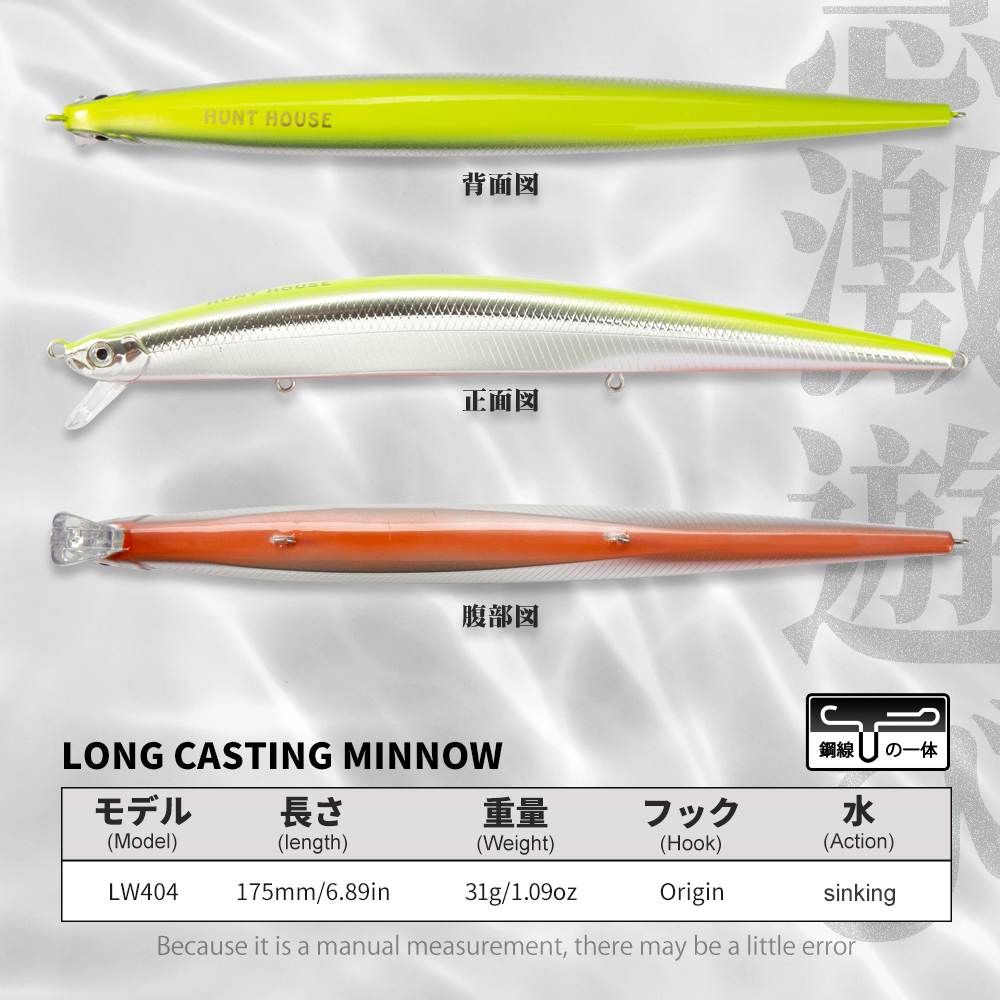 Hunthouse Sinking Tide Minnow  - Fishing Equipment Deals recensione e prezzo
