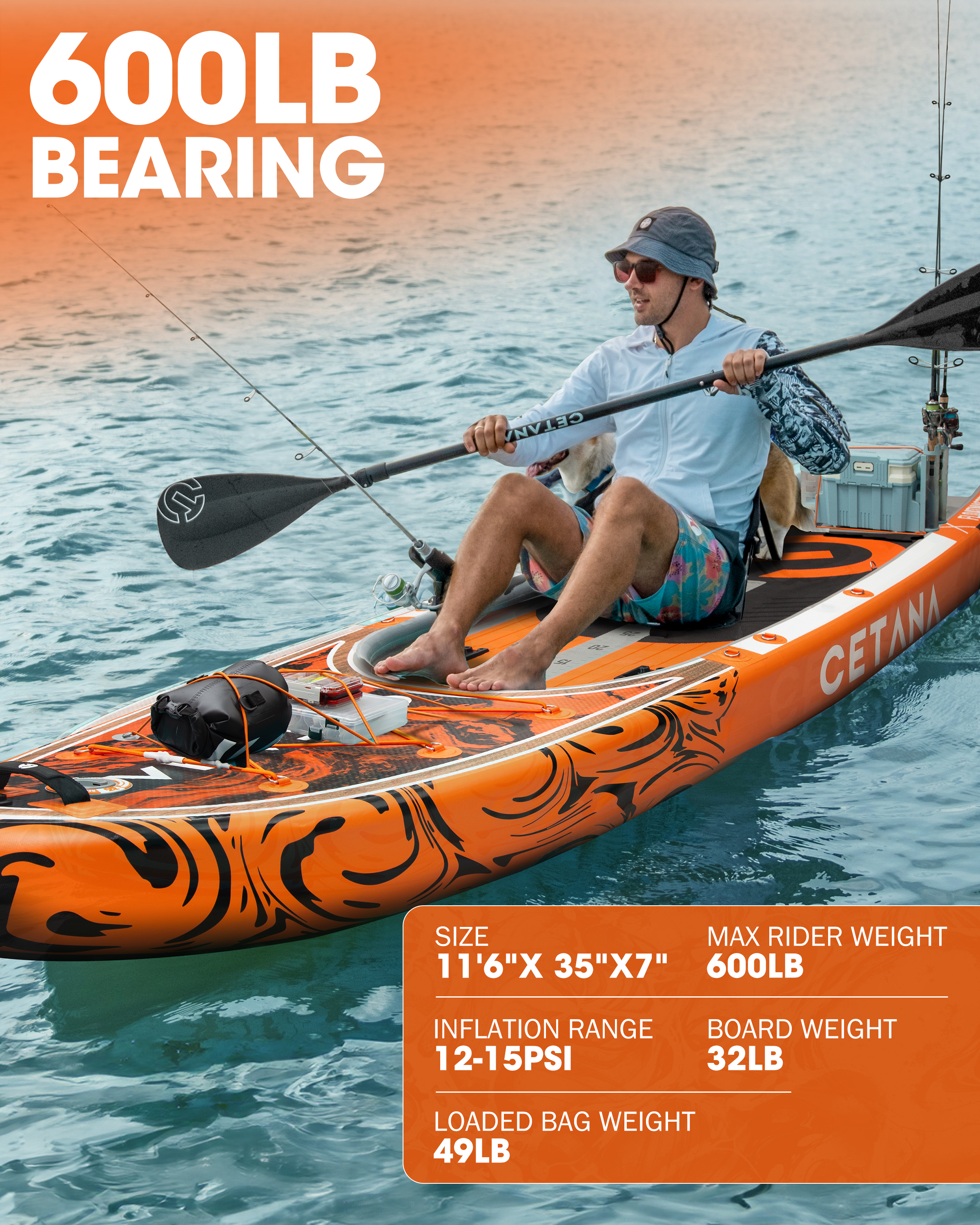 China Factory Inflatable Boat  - Rod Holder Fishing recensione e prezzo
