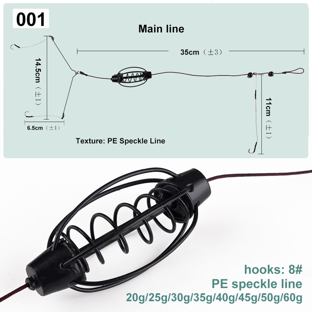 1PCS Carp Fishing Feeder Europ - Fishing Equipment Hook recensione e prezzo