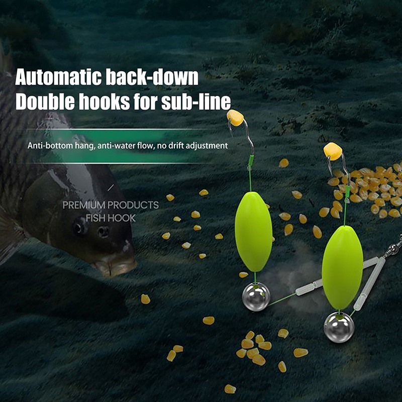 Double Hook Fishing Hair Rigs  - Fishing Equipment Jet recensione e prezzo